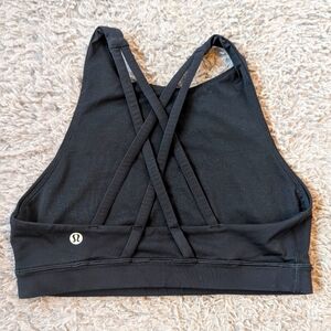 Lululemon Sport Bra Size 6 strappy Energy Bra